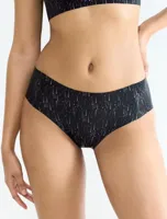 Sloggi Zero Feel hipster 2.0 - Invisible - Naadloze dames short - Dames Onderbroek die niet doorschijnt - Zwart - Huidskleur - thumbnail