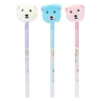 Topmodel Potlood Met Ijsbeer Topper Iceworld - thumbnail