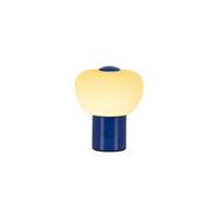 Lucide GUSTAV - Oplaadbare Tafellamp - Accu/Batterij - Ø 8 cm - LED Dimb. - 1x0,8W 2700K - Blauw | Essential - thumbnail
