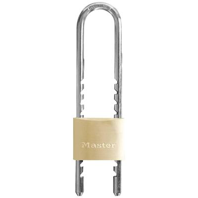 MasterLock 1950EURD Hangslot 50 mm Gelijksluitend Goud, Zilver Sleutelslot