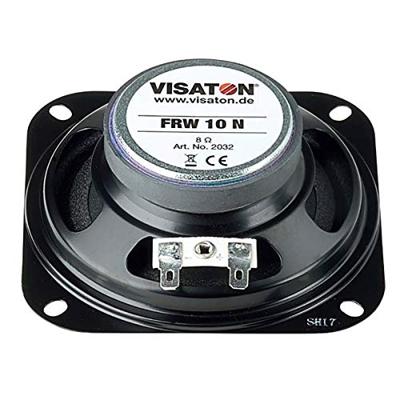 Visaton FRW 10 N - 8 Ohm 4 inch 10 cm Breedband-luidspreker 10 W 8 Ω Zwart Visaton FRW 10 N - 8 Ohm 4 inch 10 cm Breedband-luidspreker 10 W 8 Ω Zwart