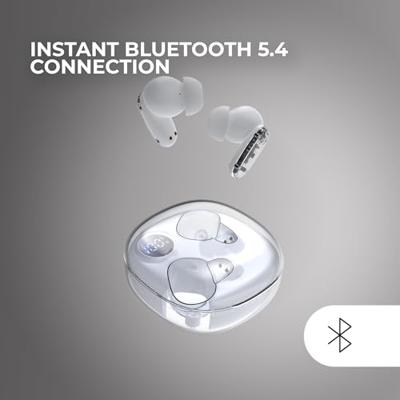 Draadloze Hoofdtelefoon met Oplaadetui Mars Gaming MHIB2W Wit