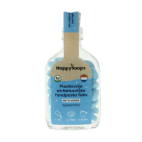 Happysoaps Tandpasta tabs met fluoride 62 Stuks - thumbnail