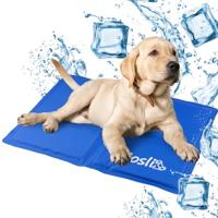 Nosli Zelfkoelende Koelmat voor Honden en Katten 50x90 cm Zeeblauw - thumbnail