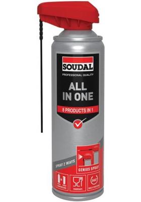 Soudal All In One Genius Spray 300ml Soudal All In One Genius Spray 300ml