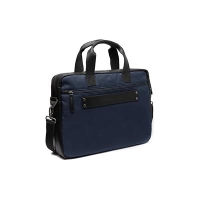The Chesterfield Brand Narvik - Leren Laptoptas - Navy Blauw