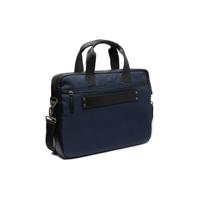 The Chesterfield Brand Narvik - Leren Laptoptas - Navy Blauw - thumbnail
