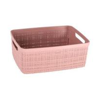 Curver Opbergmand Jute-Look 5L Roze - thumbnail