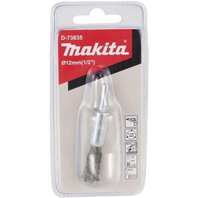 Makita Kegelborstel 12 mm staal ronde schacht D-73835 1 stuk(s)