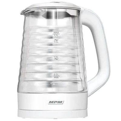 MPM MCZ-124 waterkoker 1,7 l 2200 W Wit