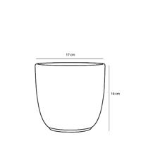 Mica Decorations tusca pot oker 16x17cm - thumbnail