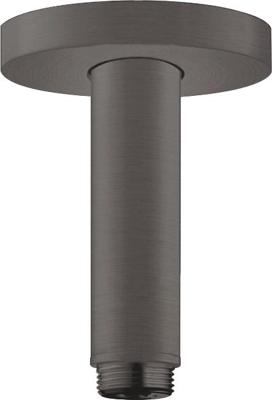 Hansgrohe plafondbevestiging S 100 mm, Brushed Black Chrome
