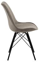 Bendt Eetkamerstoel 'Liva' Rib, kleur Beige - thumbnail