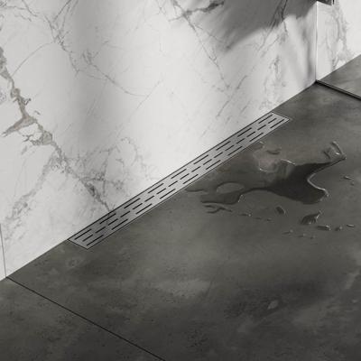 BRAUER Douchegoot - muurflens - 70x7x6.7cm - ondiep - zijuitloop - RVS DR-SRFW70NG BRAUER Douchegoot - muurflens - 70x7x6.7cm - ondiep - zijuitloop - RVS DR-SRFW70NG