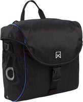 Willex Fietstas 19 L zwart en blauw 16002 Willex Fietstas 19 L zwart en blauw 16002