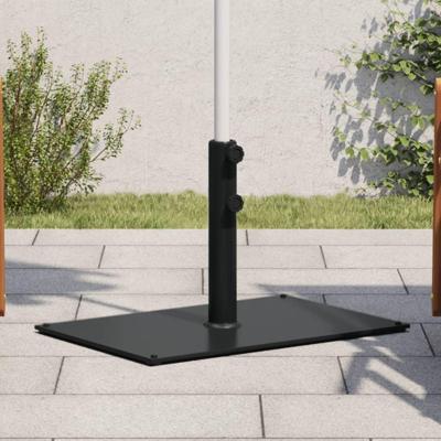 VidaXL Parasolvoet voor stokken van ø32/38/48 mm 15 kg rechthoekig