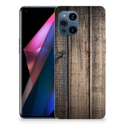 OPPO Find X3 | X3 Pro | Bumper Hoesje | Steigerhout
