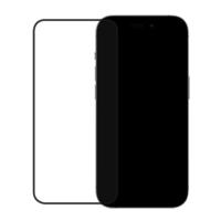 Mobilize Edge-To-Edge Glass Screen Protector Apple iPhone 14 Pro Black Full Glue - thumbnail