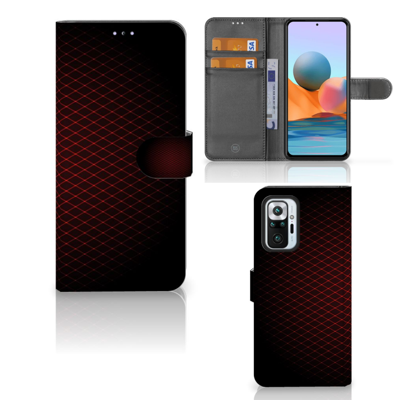 Xiaomi Redmi Note 10 Pro | Telefoon Hoesje | Geruit Rood Xiaomi Redmi Note 10 Pro | Telefoon Hoesje | Geruit Rood