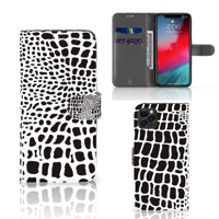 Apple iPhone 11 Pro Max | Telefoonhoesje | Met pasjeshouder | Slangenprint - thumbnail
