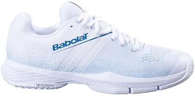 Babolat Dames Sensa Padel Schoenen Padel Schoen Wit-Blauw Eu 40,5 Neu
