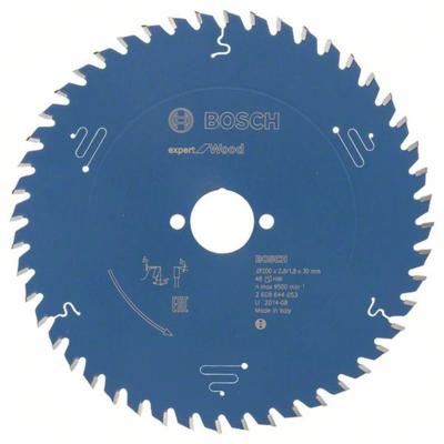 Bosch Accessoires Cirkelzaagblad expert for Wood 200x30x2.8/1.8x48 T - 2608644053