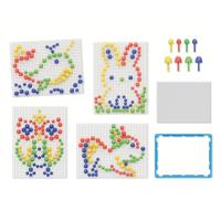 Quercetti insteek mozaïek, 60 pins - thumbnail