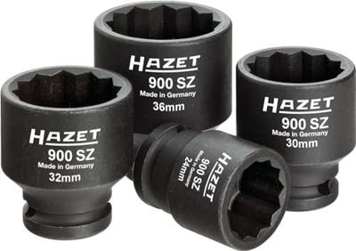 Hazet steckschlüsselsatz "900sz/4" machine plug-in set 1/2 6-edge