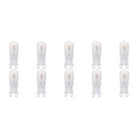 LED Lamp 10 Pack - Velvalux - G9 Fitting - Dimbaar - 3W - Warm Wit 3000K - Melkwit | Vervangt 32W - thumbnail