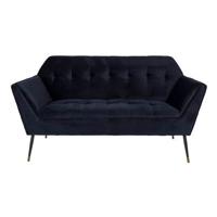 Dutchbone 2-zits Bank 'Kate', kleur Blauw - thumbnail