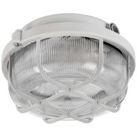 Deko Light Syrma Rund Grau 401016 Buitenplafondlamp, Buitenlamp (wand) E27 Grijs - thumbnail