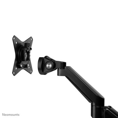 Neomounts DS70-810BL1 Monitor-tafelbeugel Aantal monteerbare displays: 1 Display(s) 43,2 cm (17) - 81,3 cm (32) Zwart In hoogte verstelbaar, Roteerbaar,