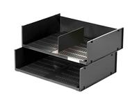 Durable brievenbak geschikt voor ft A3 of 2 x A4 zwart - thumbnail