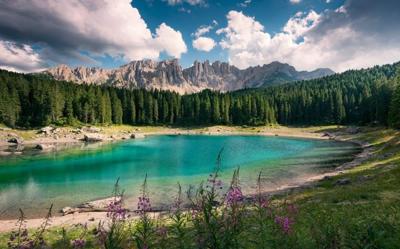 Komar Stefan Hefele; Komar Wanderlust Fotobehang Dolomitenjuwel - SHX9-021