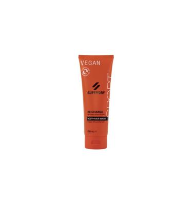 Superdry Sport RE:charge Body + hair wash 250 Milliliter