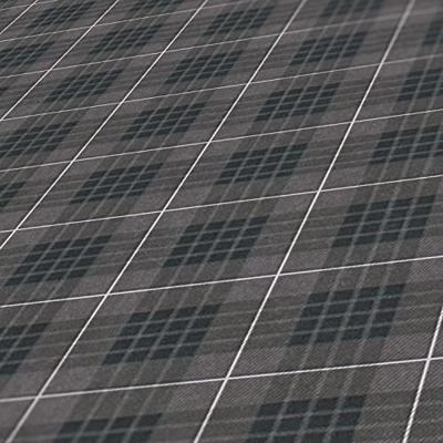 Architects Paper Art of Eden - Grijs - Geruit Behang - 390648