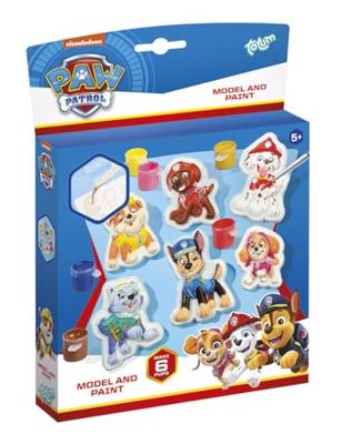 Totum paw patrol - gips gieten en schilderen