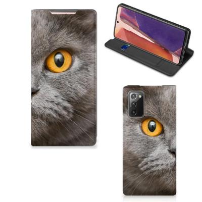 Smartphone hoesje Samsung Galaxy Note20 Britse Korthaar