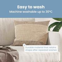 VidaXL Hoofdkussen met kussen 2 pcs wit 61 x 41 x 20 cm polyester - thumbnail