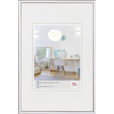 walther+ design KV030S Wissellijst Papierformaat: 20 x 30 cm (b x h) 20 cm x 30 cm Zilver walther+ design KV030S Wissellijst Papierformaat: 20 x 30 cm (b x h) 20 cm x 30 cm Zilver