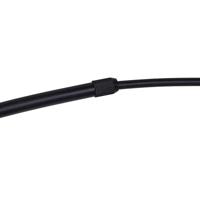 QAZQA Moderne booglamp zwart met wit verstelbaar - XXL - thumbnail