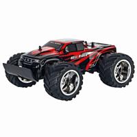 Carrera RC Hell Rider Terreinwagen Zwart/Rood - thumbnail