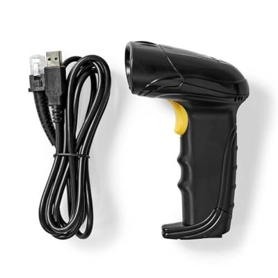 Nedis Barcodescanner | CMOS | Bedraad | 1D Lineair / 2D/QR | USB 2.0 | 1 stuks - BSCN2D100BK BSCN2D100BK Nedis Barcodescanner | CMOS | Bedraad | 1D Lineair / 2D/QR | USB 2.0 | 1 stuks - BSCN2D100BK BSCN2D100BK
