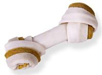 Petsnack duoknoop met semi-moist strip - thumbnail