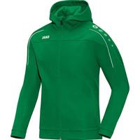 JAKO 6850D Jas Met Kap Classico Dames - Sportgroen - 46 - thumbnail