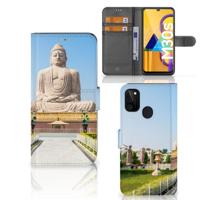 Samsung Galaxy M21 | M30s | Flip Cover | Boeddha - thumbnail