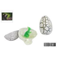 Putty ei met dinosaurus en licht 9cm - thumbnail