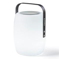 Draadloze bluetooth speakerlamp - LUMISKY - LUCY PLAY - H31 cm - Dimbare witte en veelkleurige LED - thumbnail