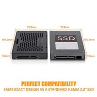 ICY DOCK HDD/ SSD Adapter [1x M.2 - 1x SATA III] MB703M2P-B - thumbnail