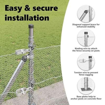 VidaXL Afrasteringspaal zilver 25 x 0,6 m (13 mm gaas) staal VidaXL Afrasteringspaal zilver 25 x 0,6 m (13 mm gaas) staal